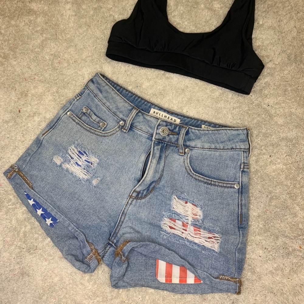 PacSun denim shorts